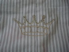 арт.8902В, вышивка на спинке