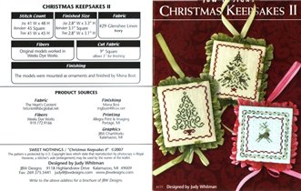 JBW 171 Christmas Keepsakes II - обложка