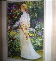 МОЯ МЕЧТА! сейчас вышиваю. 'В её саду' от дименшенса