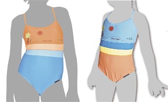 Купальник совместный 33-4,цена 440 + 15%