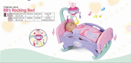 Play 6010	Кроватка для куклы	1 063,00