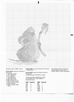 Мышка с одуванчиком- схема 1