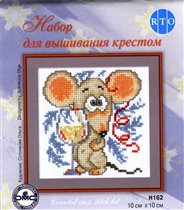 Мышка с бокалом