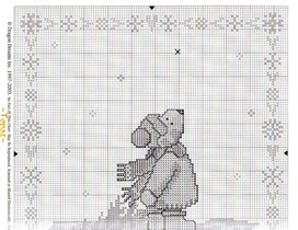 Мышка с елкой - схема 1