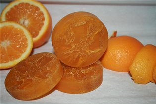 мыло-скраб апельсиновое
