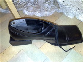 Черные ботинки р. 36-37