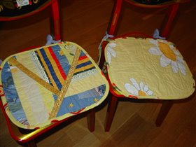 Чехлы на стулья -2 или Легкие треугольники
