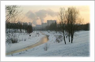 Вечер в городе