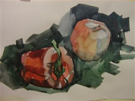 Яблоко с перчиком