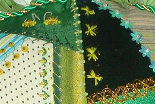 зелёная подушка 2