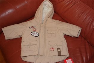 Курточка 3 месяца - реально на побольше