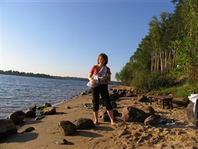 Первый день на Волге.