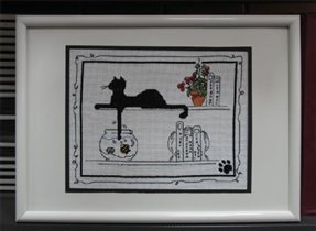 кошка (оформленная)