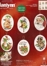 Santa and Animals Ornaments