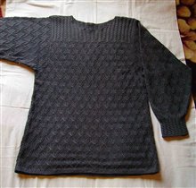 серая кофта