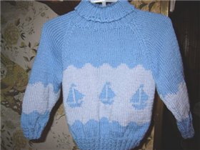 свитер для малыша