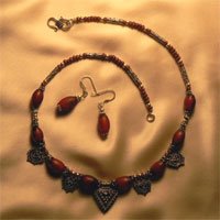  Бусы из Samburu beads 