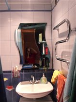 ванная с зеркалом