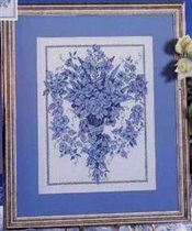 Голубой букет