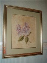 Lilac on Cracked Linen (Candamar)