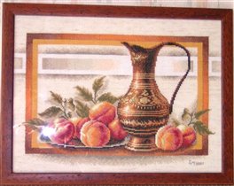 Panna, натюрморт с персиками