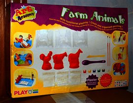 Play 8710	Набор с гипсом 'Ферма'	320,00