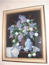 Сирень и кружево / Lilacs and Lace (DIMENSIONS)