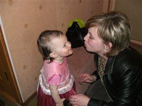 Крестная Таня уже отчаливает