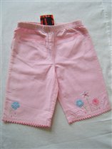 Капри с вышивкой