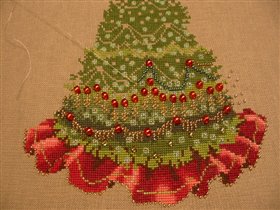 Пришиваю бисер