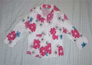 блузка стрэйч с декоративным корсетом - отлично стройнит, 44-46 размер, 250 руб.