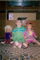 Катя и подружки куклы