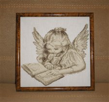 Angel with a book
