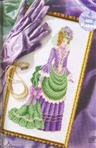 Victorian violet-green Lady