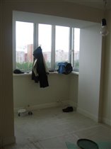 Балкон, совмещенный с комнатой