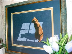 Кот и тень оформлена