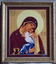 Икона Ярославской Божьей Матери - общий вид