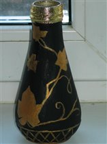 Бутылка ручная роспись