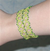 Зеленый браслет