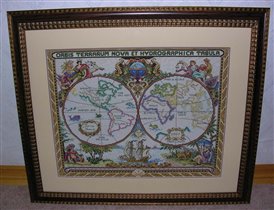 Карта мира Janlynn