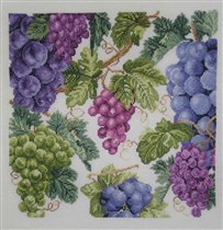 Подушка с виноградом
