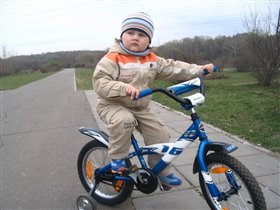 Иван в ОВ на велосипеде ТРЕК