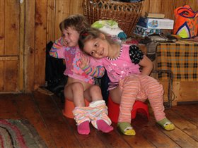 Хорошо сидим, душевно! -))