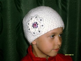 шапка для дочки