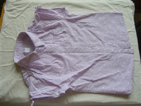 Фиолетовая блузка