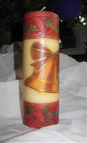 свеча 'Рождественские колокольчики'