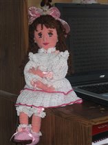 Кукла в викторианском стиле