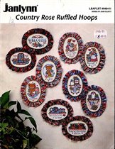 Country rose ruffled hoops 940-01