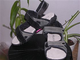 Фламинго серые сандали DS 703