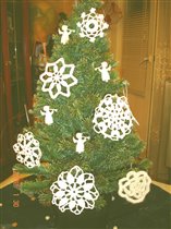 Моя мечта- рукодельная елочка-сбывается!!!!!